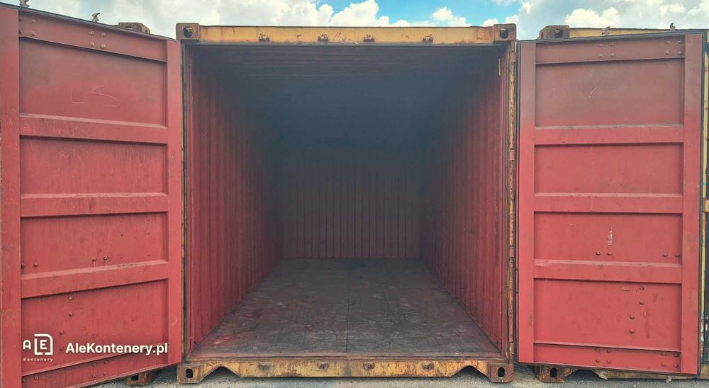 KONTENER MORSKI 20′DV - dostępny od ręki, 6-metrowy, Starogard Gdański