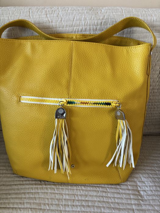 Torebka Liu Jo Hobo Eubea żółta duża