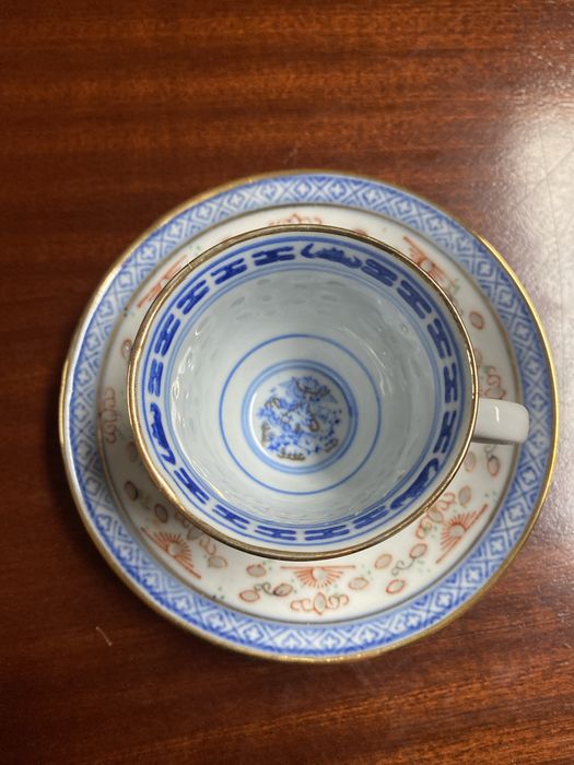 Conjunto de 6 chavenas chinesas