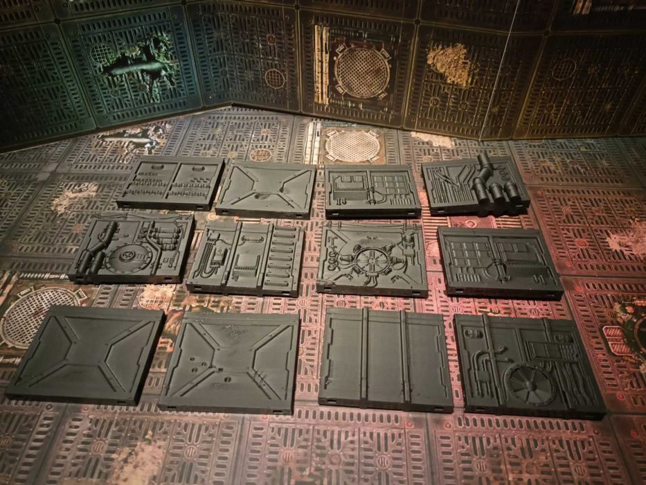 Zestaw terenów Boarding Actions lub Kill Team Warhammer 40000