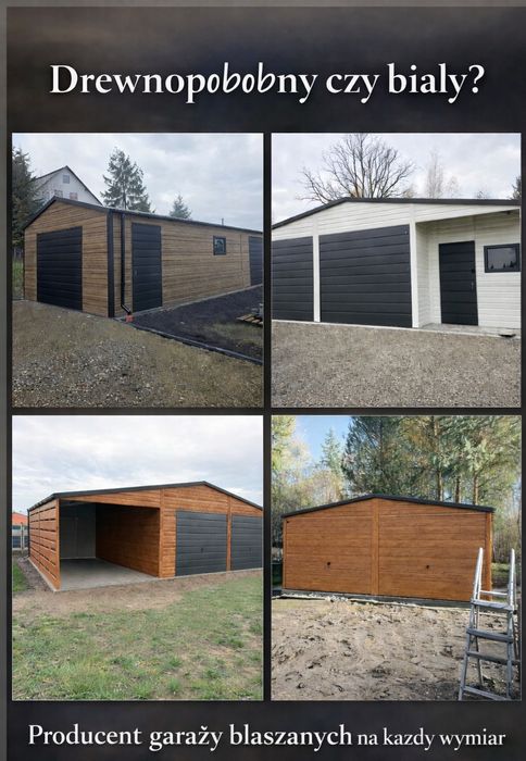 Garaze blaszaki garaz 8x6