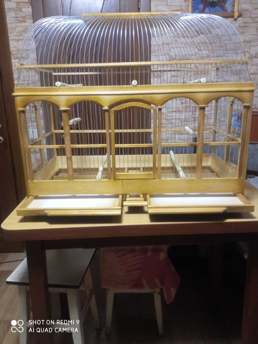 Клітка "замок" у східному стилі для всіх видів птахів