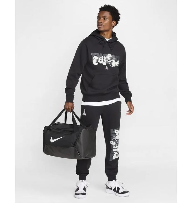 Штани Nike Fleece Basketball Jogger Pants Black ориггінал