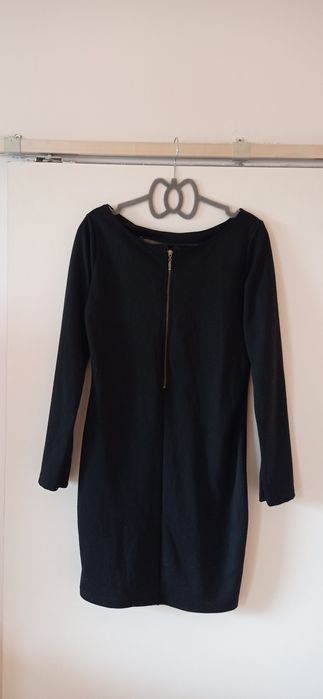 Mała czarna na bogato sukienka S / L