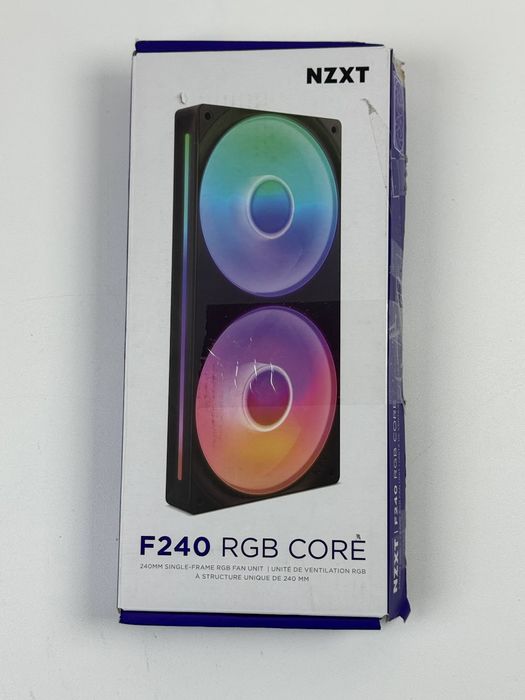 Комплект вентиляторів NZXT F240 RGB Core Black 2x120 мм (RF-U24HF-B1)
