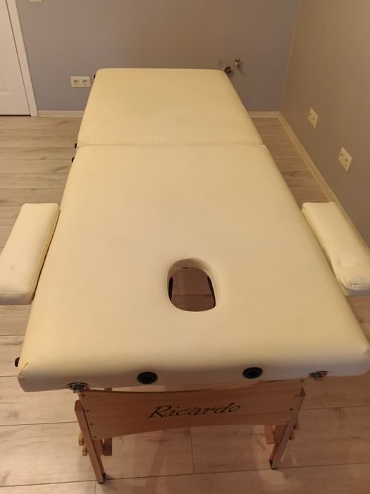 Массажный стол (кушетка )Ricardo 70 см, складной, дерево,