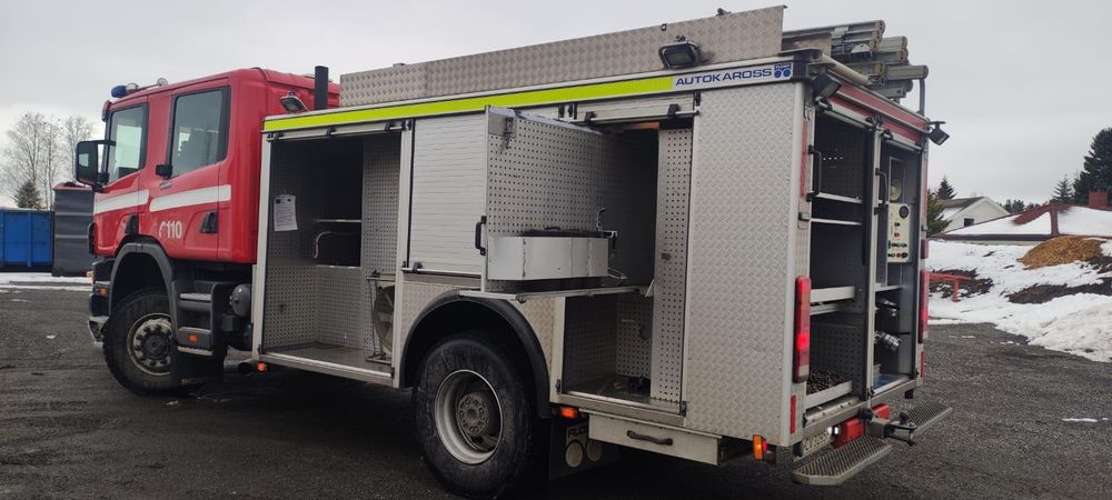 SCANIA 114 4X4 Straż pożarna pożarniczy strażacki