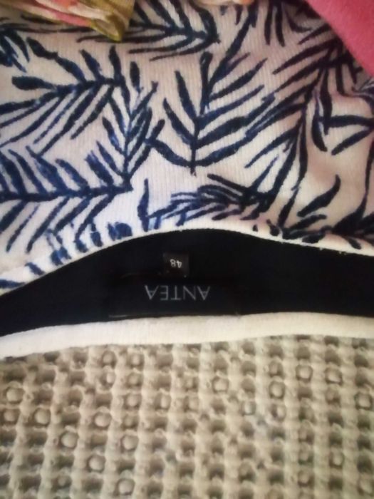 Camisola com tecido