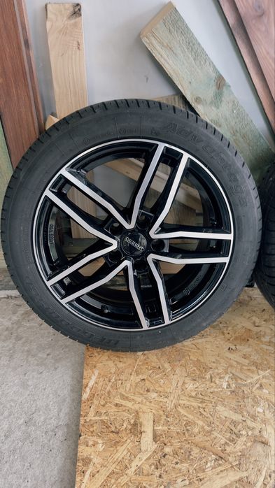 Felgi Dezent tr black 17 + opony BFGoodrich 225/45/17