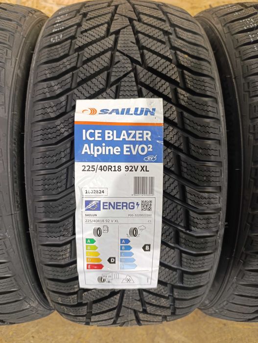Nowe opony zimowe 4x 225/40 R18 92V XL Sailun Ice Blazer Alpine Evo2 2026r