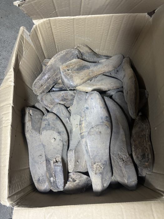 Moldes de sapateiro antigos