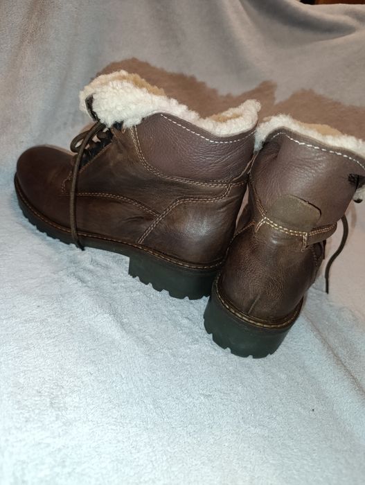 Trapery 39 buty trekkingowe 39 botki damskie 39 SKÓRA