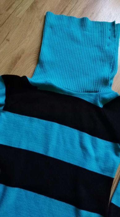 Sweter długi golf nowy