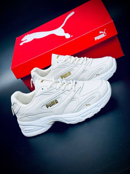 Топ продажів пума•шкіряні кросовки пума на весну•жіночі кросовки Puma