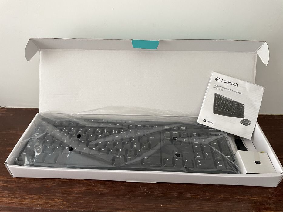 Teclado sem fios Logitech NOVO