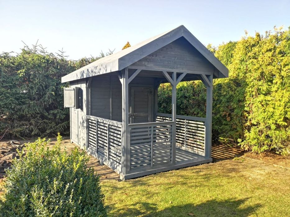 Domek narzędziowy, szopa ogrodowa, drewutnia