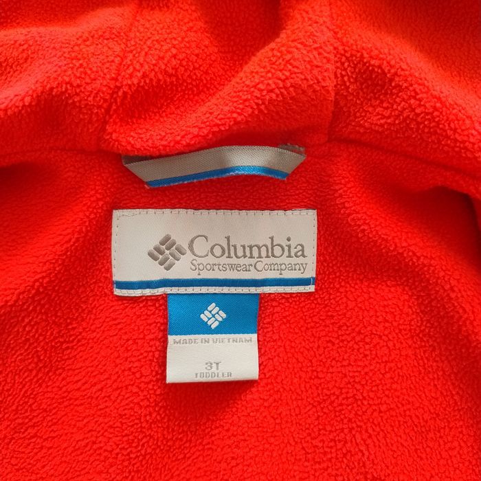 Вітрівка на флісі для дівчинки Columbia