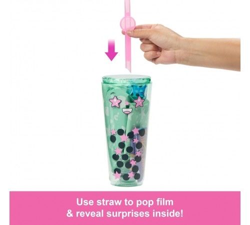 Лялька Barbie Pop Reveal Круті Бабл-ти Зелений чай