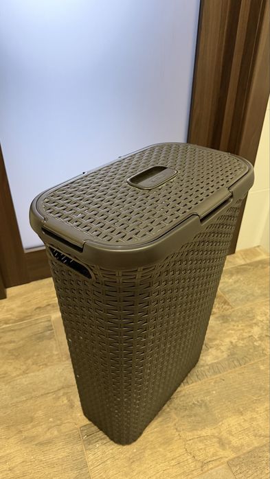 Кошик для білизни Curver RATTAN STYLE 40 л темно- коричневий