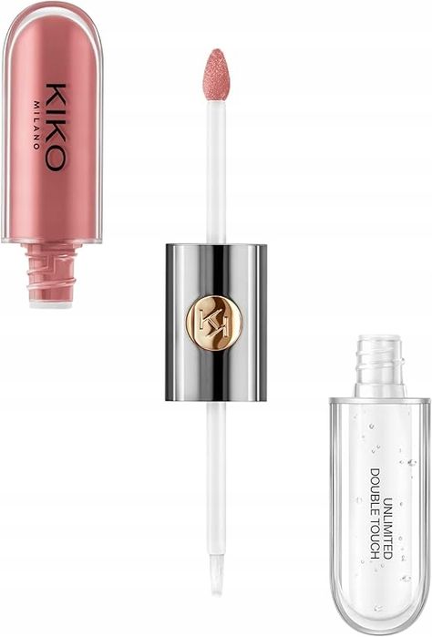kiko milano unlimited double touch długotrwała szminka w płynie z połyskiem