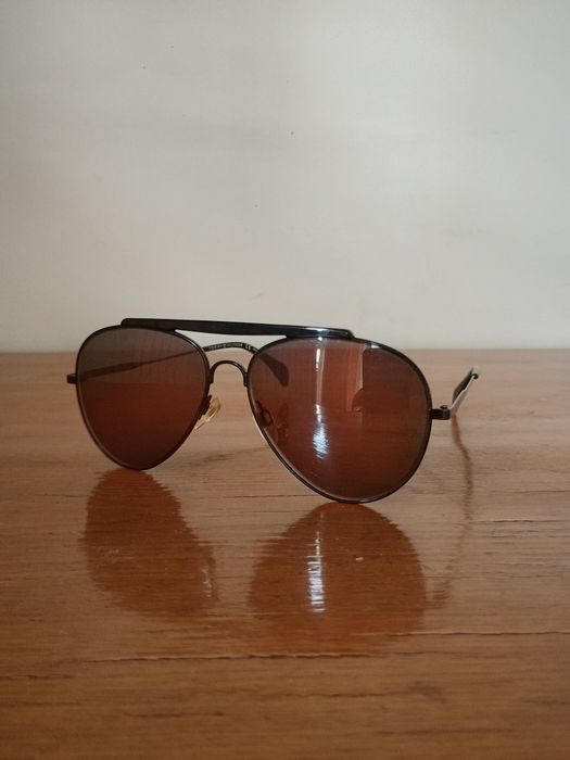 Okulary Tommy Hilfiger Aviator Black | Stan IDEALNY | Kultowe Pilotki TH 1454/S