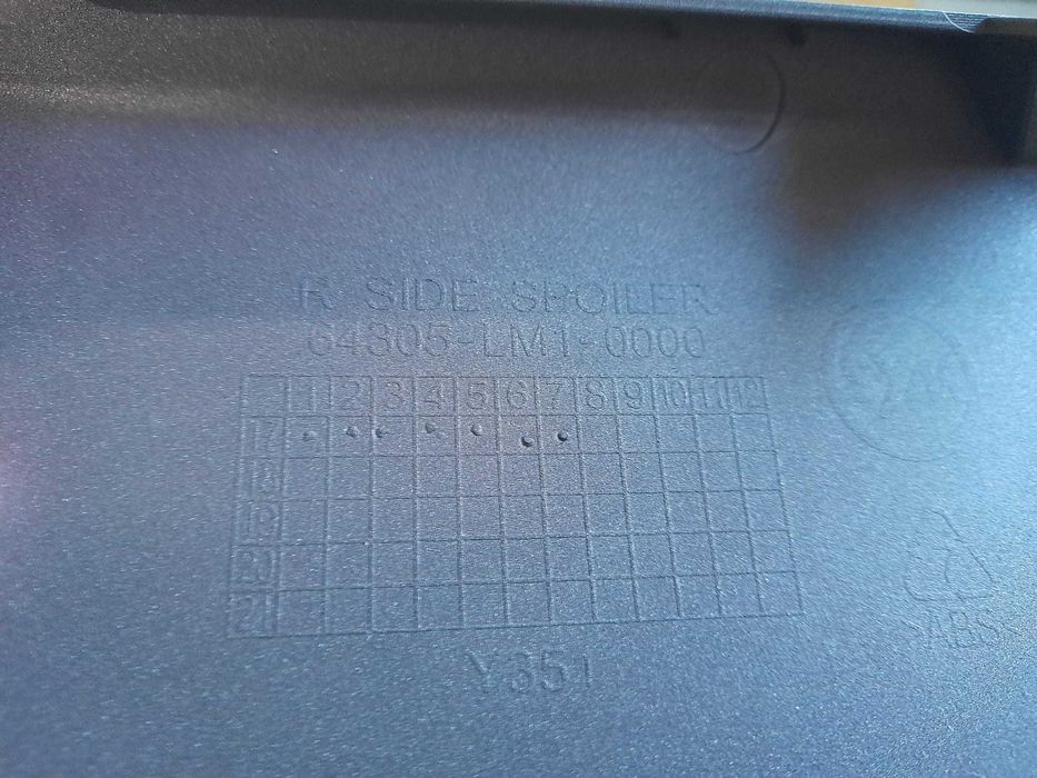 CARENAGEM TAMPA LD DRT OEM SYM CRUISYM 3 0 0