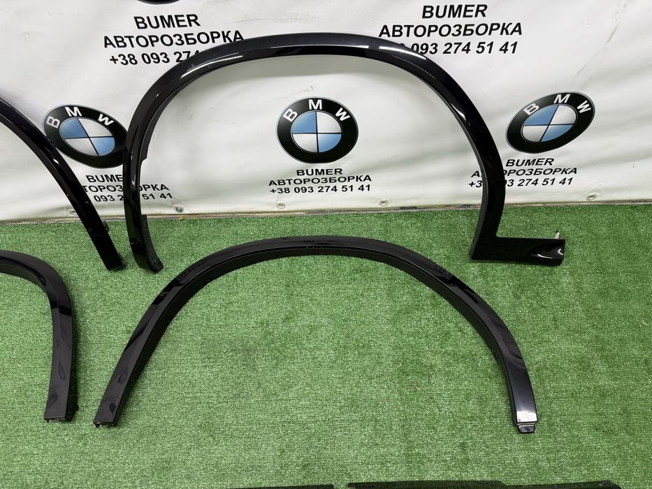 Bmw G01 G02  поріг арка накладка на крило