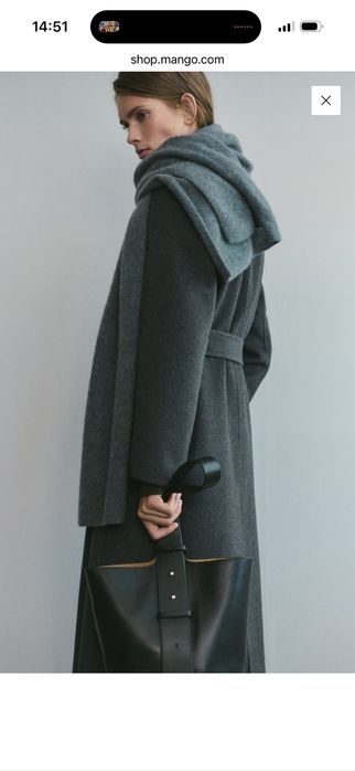 пальто mango