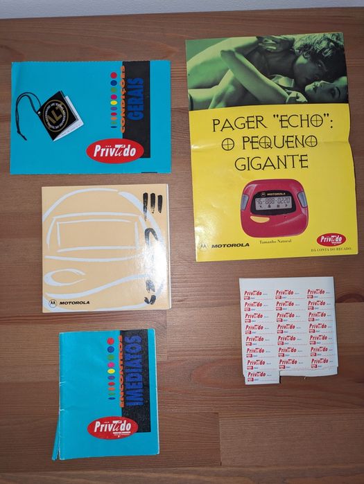 Motorola Echo Pager 1995 - Telecel | Telechamada64553201104385124