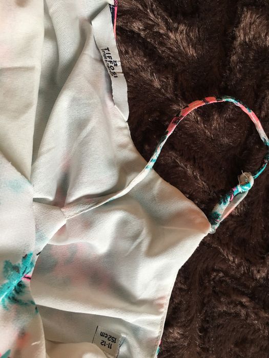 Top estampado com 2 partes