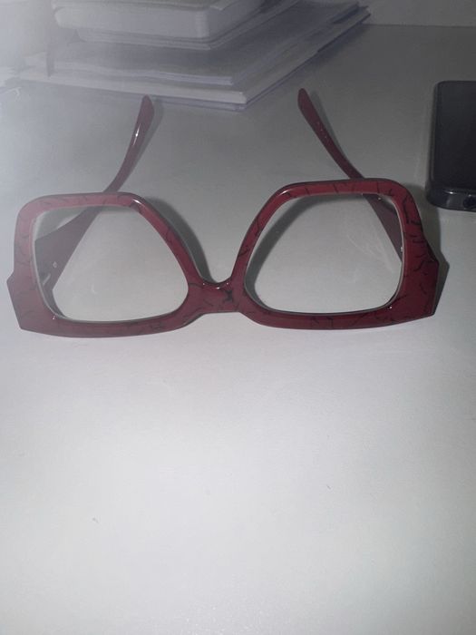 Oculos Prada vermelhos originais