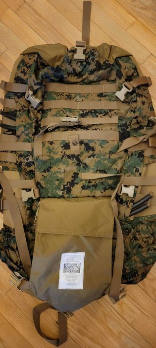НОВИЙ  рюкзак USMC ILBE Marpat Main Pack  80 L .