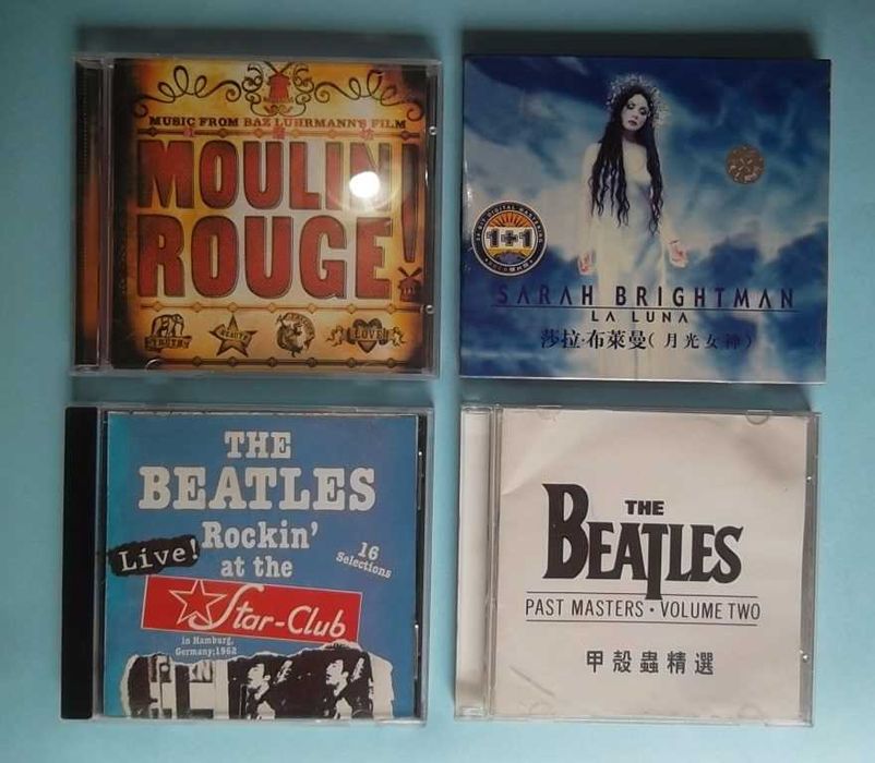 Lote CDs bandas sonoras, portuguesa, Beatles, e mais...