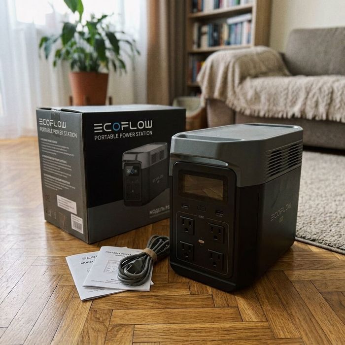 Зарядна станція EcoFlow DELTA 3 (1024Wh / 1800W) • НОВА • В наявності