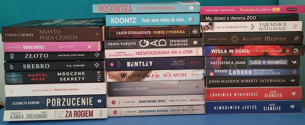 Książki 10zl sztuka