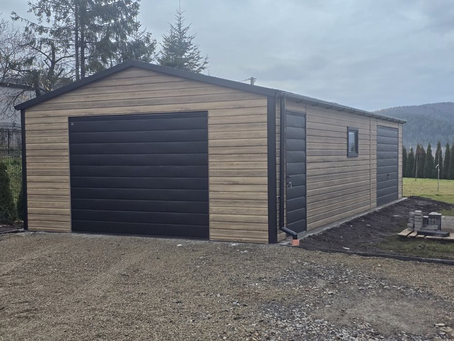 Garaze blaszaki garaz 8x6