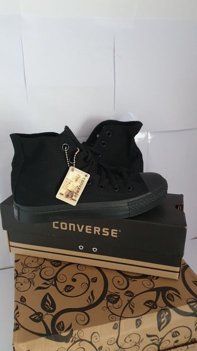 Trampki nowe czarne Converse All Star rozmiar 36