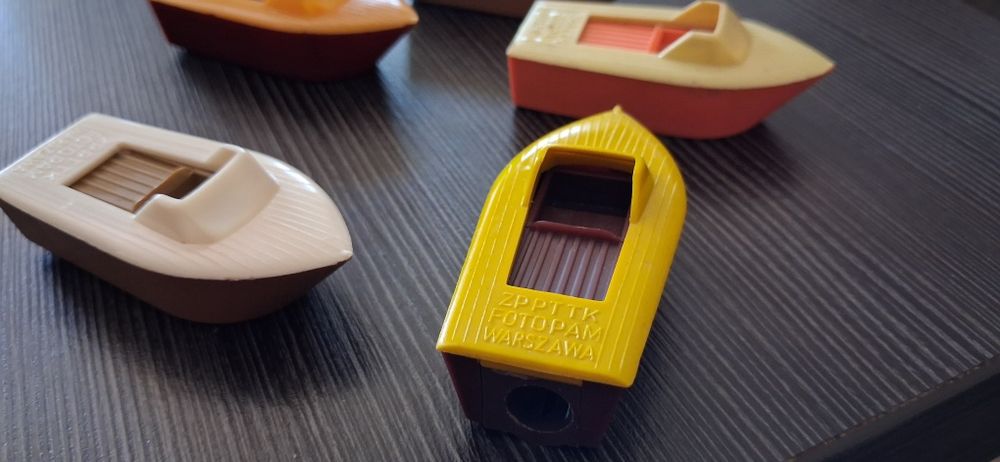 Stara kultowa temperówka łódź motorówka vintage lat PRL