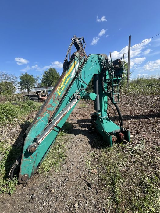 Лісовий кран маніпулятор Ostroj 185z грейфер Loglift Palfinger Epsilon