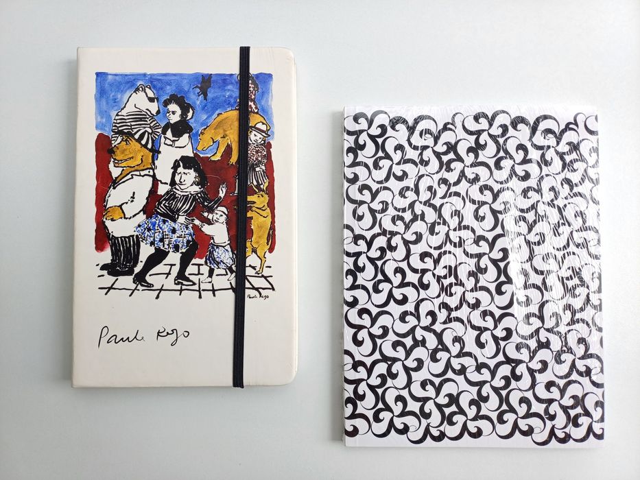 2 cadernos A5: Paula Rego + Make Notes - NOVOS