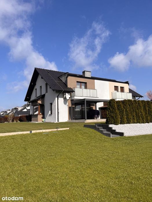 Nowoczesny bliźniak Osiedle Wiśniowe Gotartów k. Kluczborka