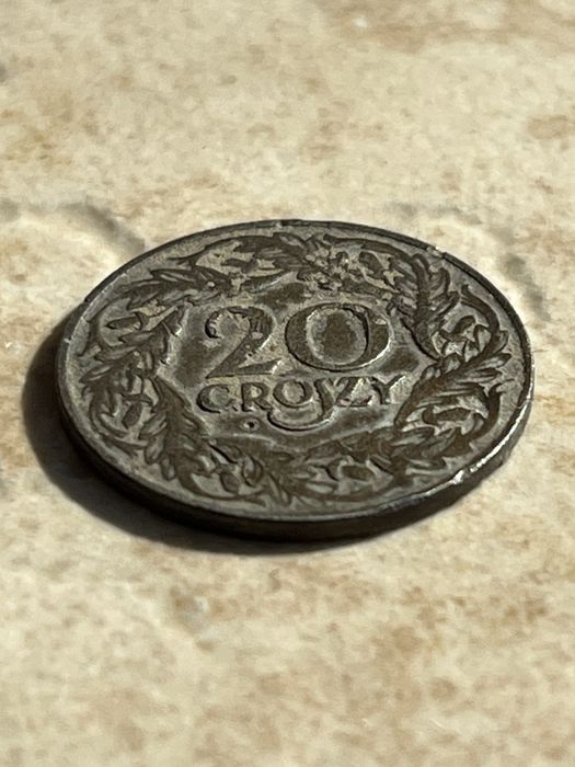 Moneta 20 groszy 1923 Polska II RP