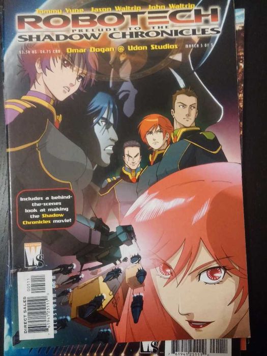 ROBOTECH Prelude to the Sh 1-5; komplet; WildStorm