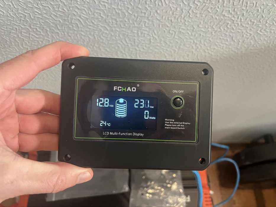 Комплект ДБЖ (інвертор 3Kw, гелевий акум 250А, зарядка 25А)