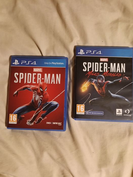 Spider man ps4 (2 частини)