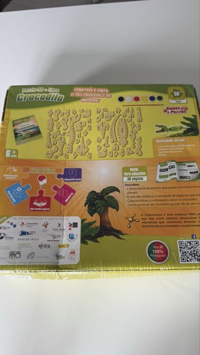 Science4you puzzle 3d Crocodilo
