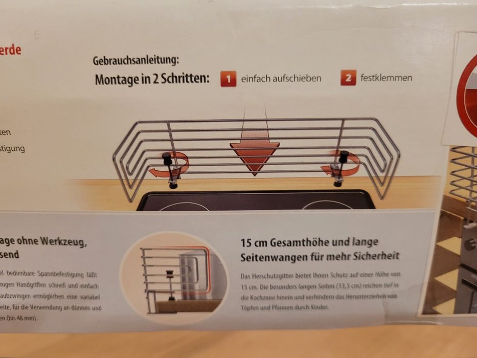Zabezpieczenie na kuchenkę REER