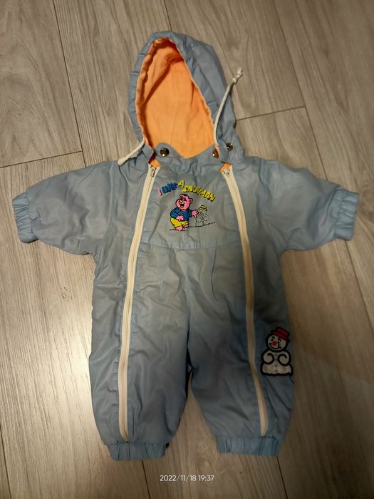 śliczny kombinezon niemowlęcy r.56-68, 0-5 miesięcy