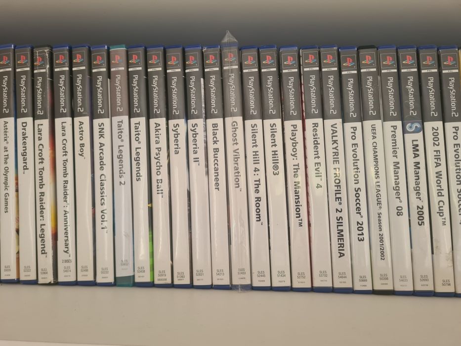 Coleção jogos PS2