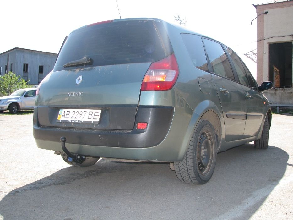 Фаркоп Renault Scenic 2 \ Grand (2002-2008) Рено Сценик \ Гранд Сценик